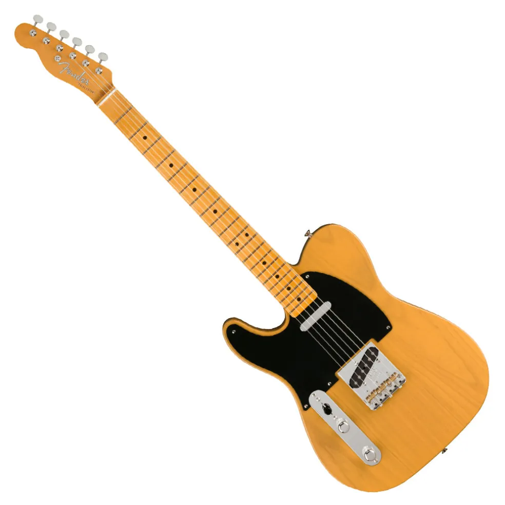 Fender American Vintage II 1951 Telecaster® Left-Hand, Maple Fingerboard, Butterscotch Blonde