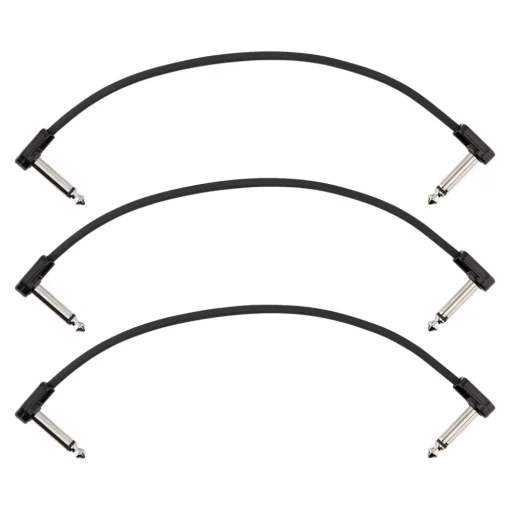 Fender Blockchain 8" Cable 3 Pack Angle/Angle