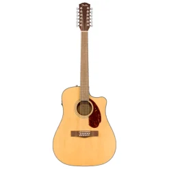 Fender CD-140SCE 12-String, Walnut Fingerboard, Natural w/Case