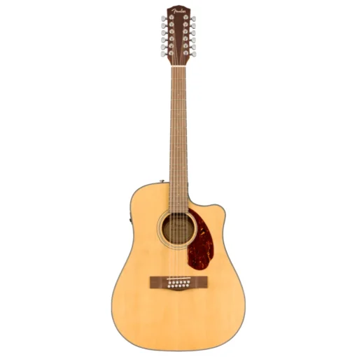 Fender CD-140SCE 12-String, Walnut Fingerboard, Natural w/Case