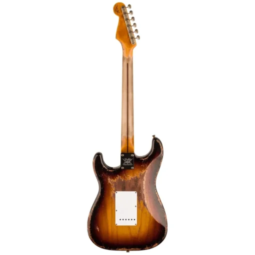 Fender Custom Shop Limited Edition 70th Anniversary 1954 Stratocaster Super Heavy Relic - Wide-Fade 2-Color Sunburst, 1-Pc Quartersawn Maple Neck Fingerboard