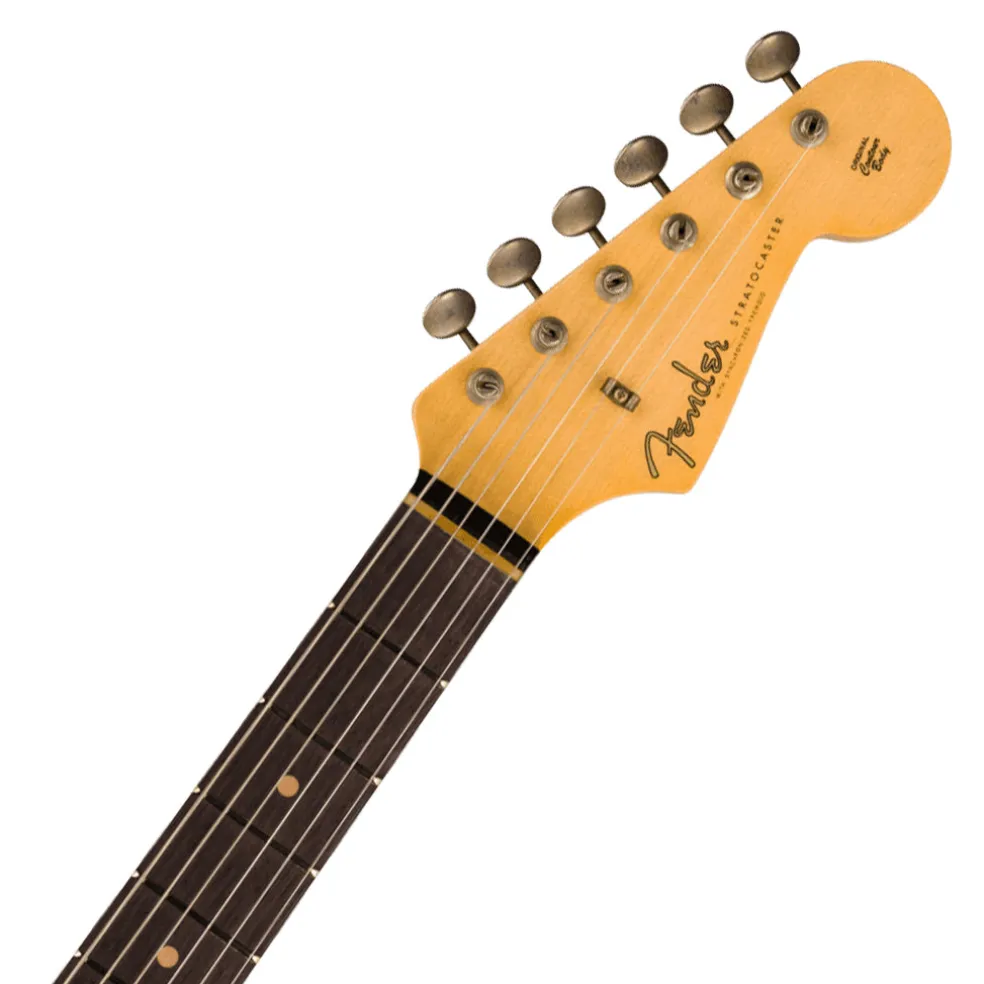 Fender Custom Shop Time Machine 59 Stratocaster Journeyman Relic Super Faded Aged Sage Green Metallic