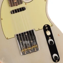 Fender Custom Shop Time Machine '60 Tele Custom - Heavy Relic, Aged Inca Silver