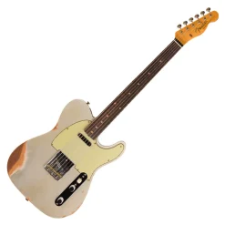 Fender Custom Shop Time Machine '60 Tele Custom - Heavy Relic, Aged Inca Silver
