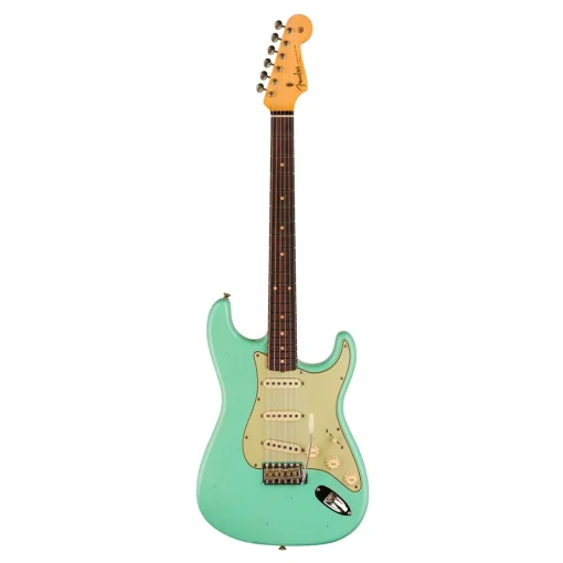 Fender Custom Shop Time Machine 59 Stratocaster Journeyman Relic Super Faded Aged Seafoam Green