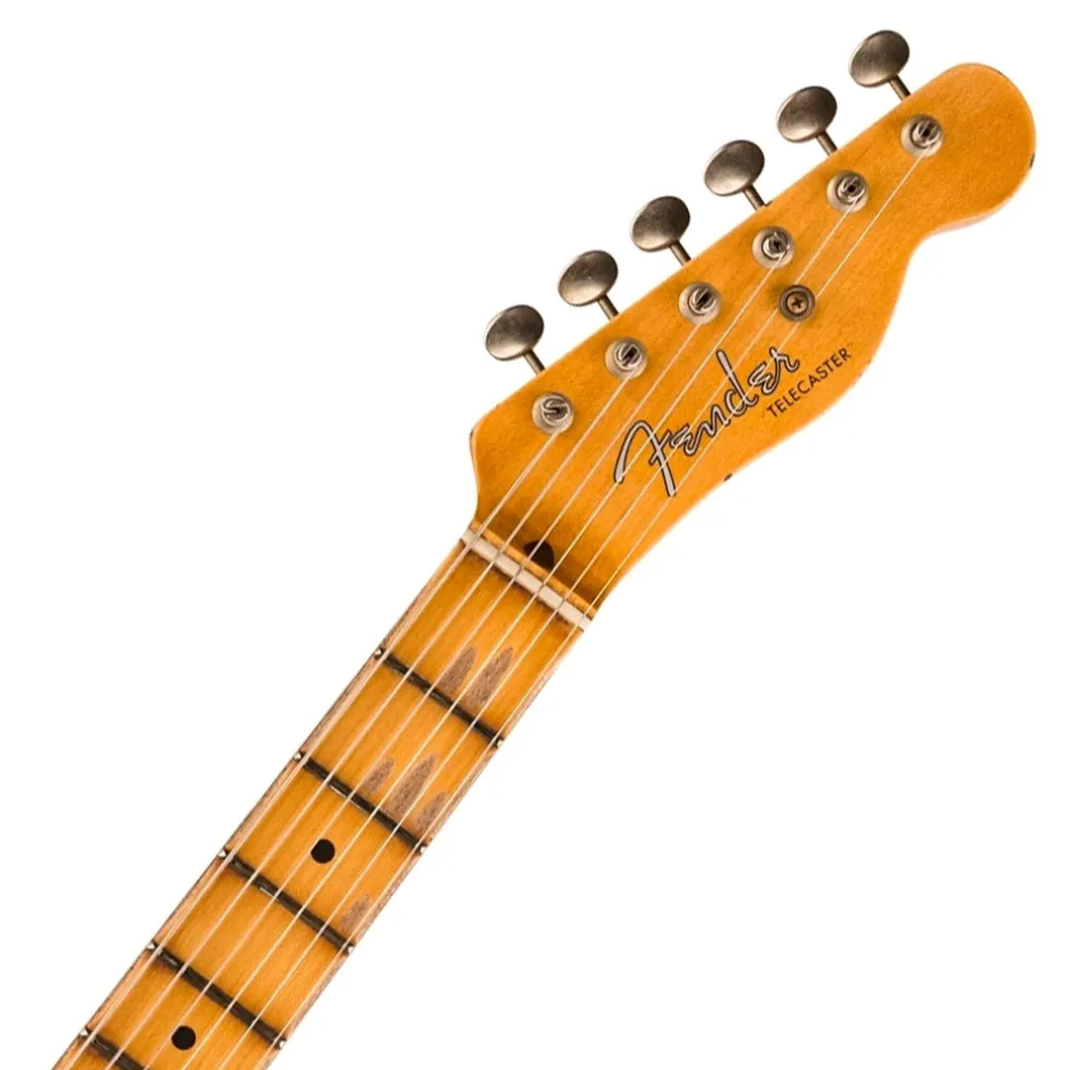 Fender Custom Shop Time Machine 54 Telecaster Journeyman Relic Faded Aged Nocaster Blonde