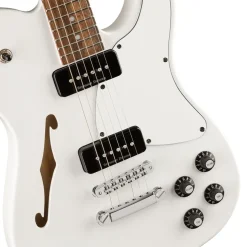 Fender Jim Adkins JA-90 Telecaster Thinline - White - Laurel Fretboard