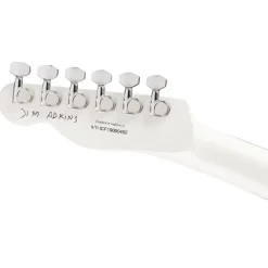 Fender Jim Adkins JA-90 Telecaster Thinline - White - Laurel Fretboard