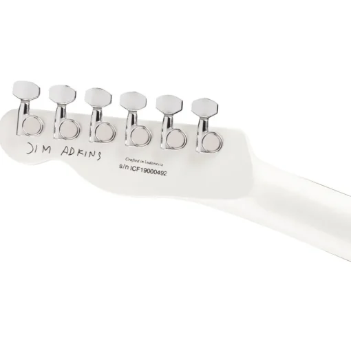 Fender Jim Adkins JA-90 Telecaster Thinline - White - Laurel Fretboard