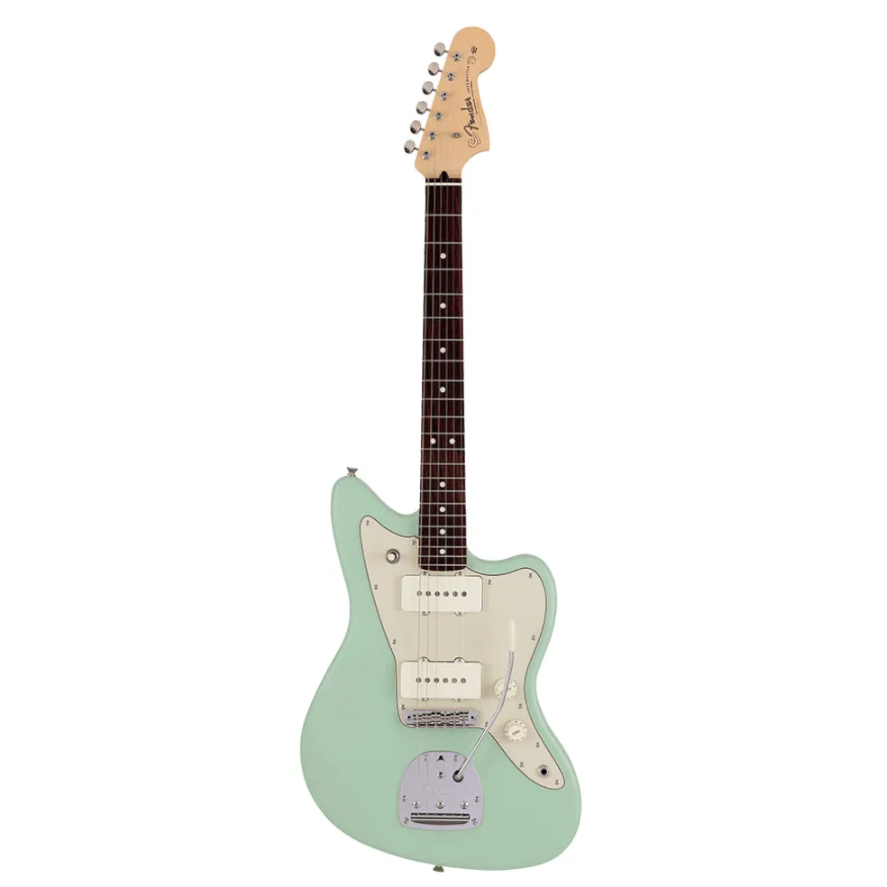 Fender Made in Japan Junior Collection Jazzmaster®, Rosewood Fingerboard, Satin Surf Green