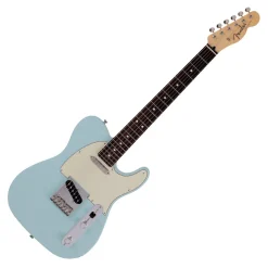 Fender Made in Japan Junior Collection Telecaster®, Rosewood Fingerboard, Satin Daphne Blue