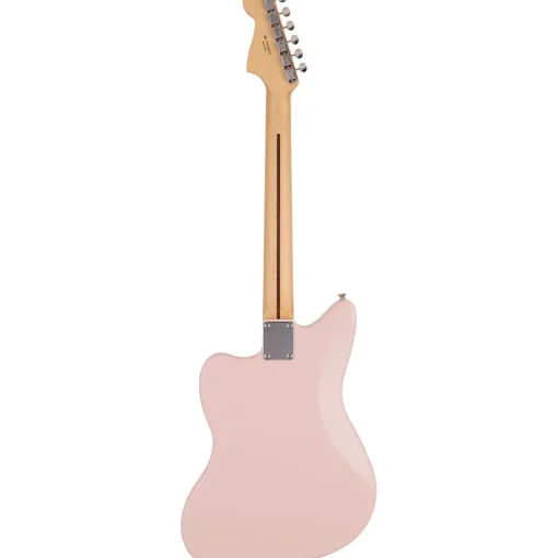 Fender Made in Japan Junior Collection Jazzmaster®, Maple Fingerboard, Satin Shell Pink