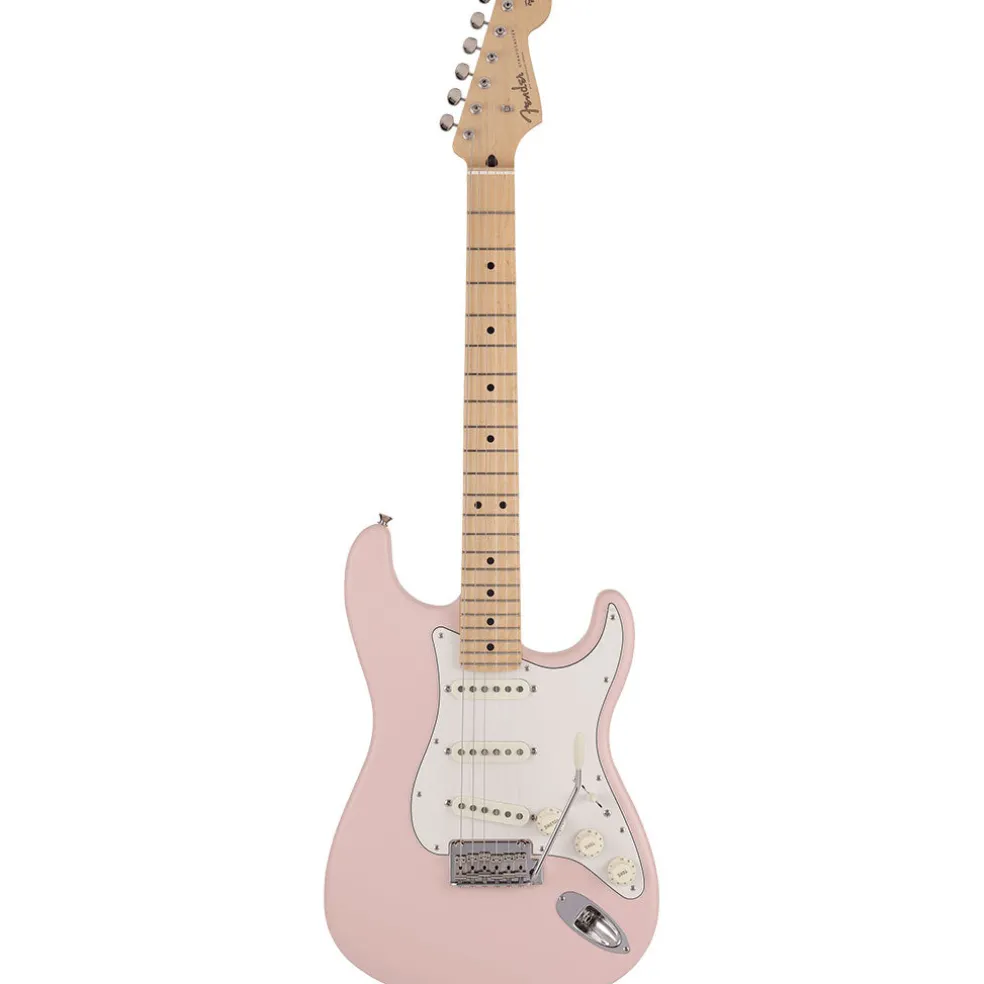 Fender Made in Japan Junior Collection Stratocaster®, Maple Fingerboard, Satin Shell Pink