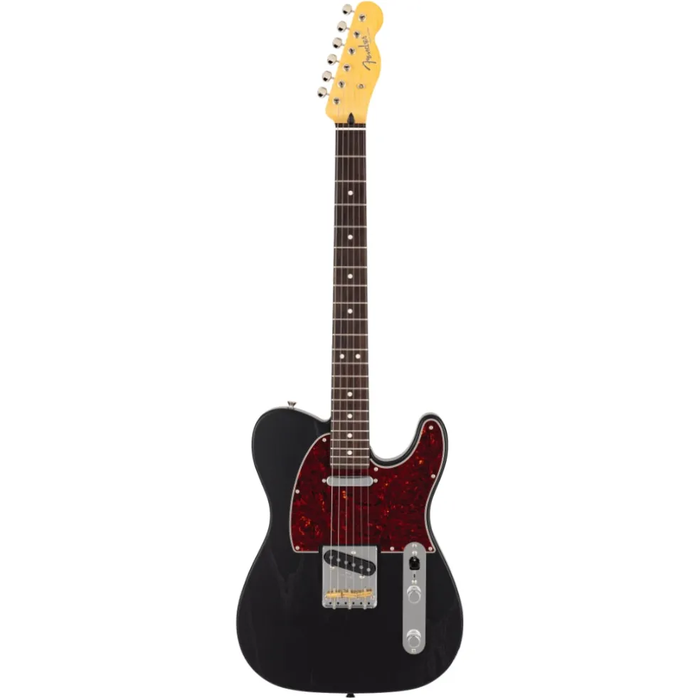 Fender Made in Japan Limited Telecaster Raw - Ash Black