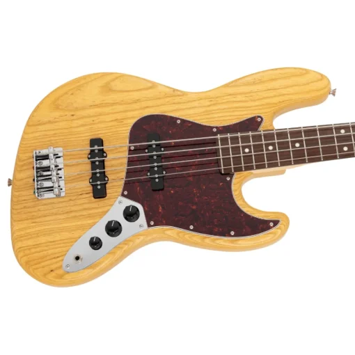 Fender Made in Japan Limited Jazz Bass Raw Ash - Vintage Natural