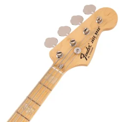 Fender Made in Japan Limited International Color Jazz Bass, Maple Fingerboard, Monaco Yellow