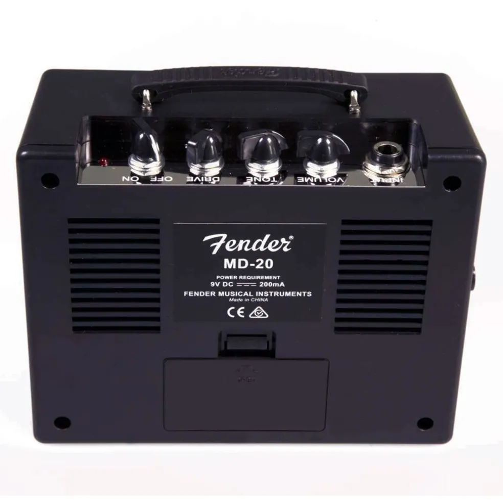 Fender MD20 Mini Deluxe Amplifier, Black