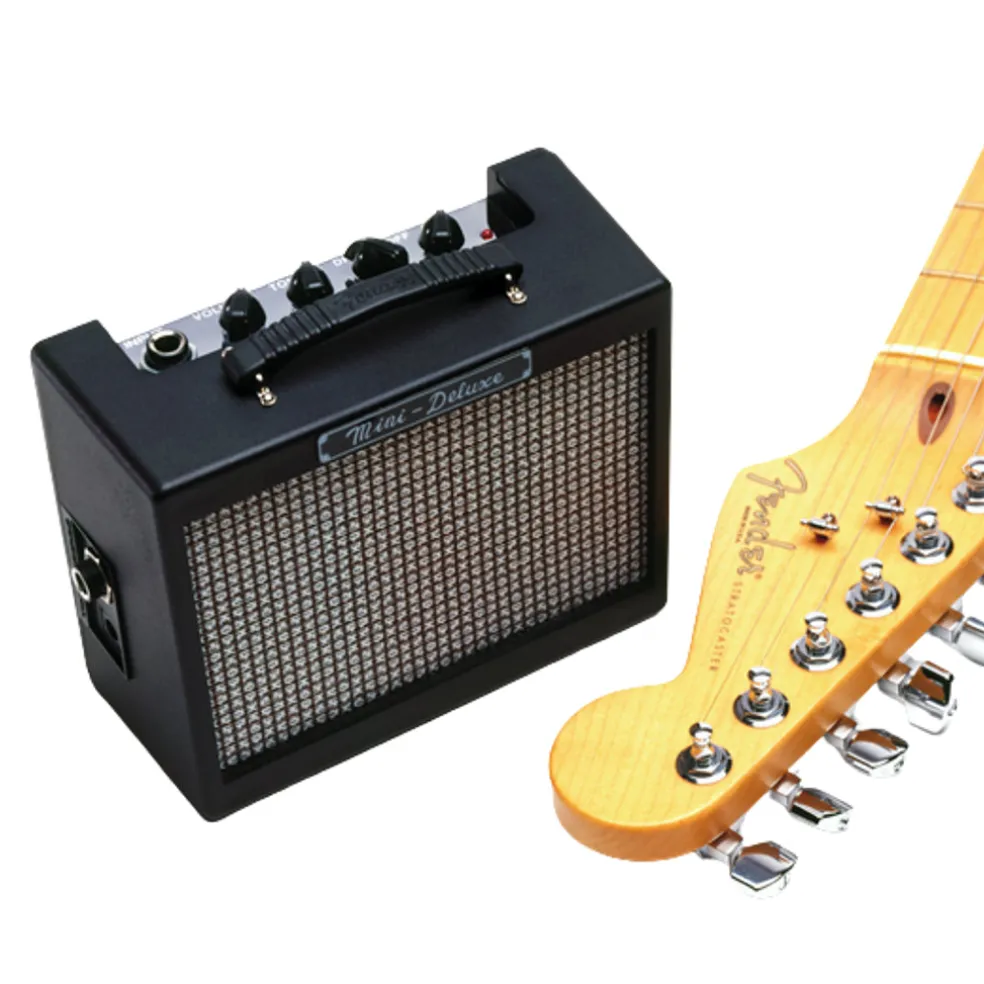 Fender MD20 Mini Deluxe Amplifier, Black