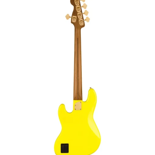 Fender MonoNeon Jazz Bass® V, Maple Fingerboard, Neon Yellow
