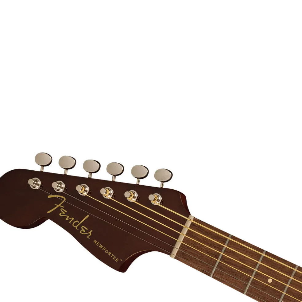 Fender Newporter Player Left-Handed, Walnut Fingerboard, Gold Pickguard, Natural