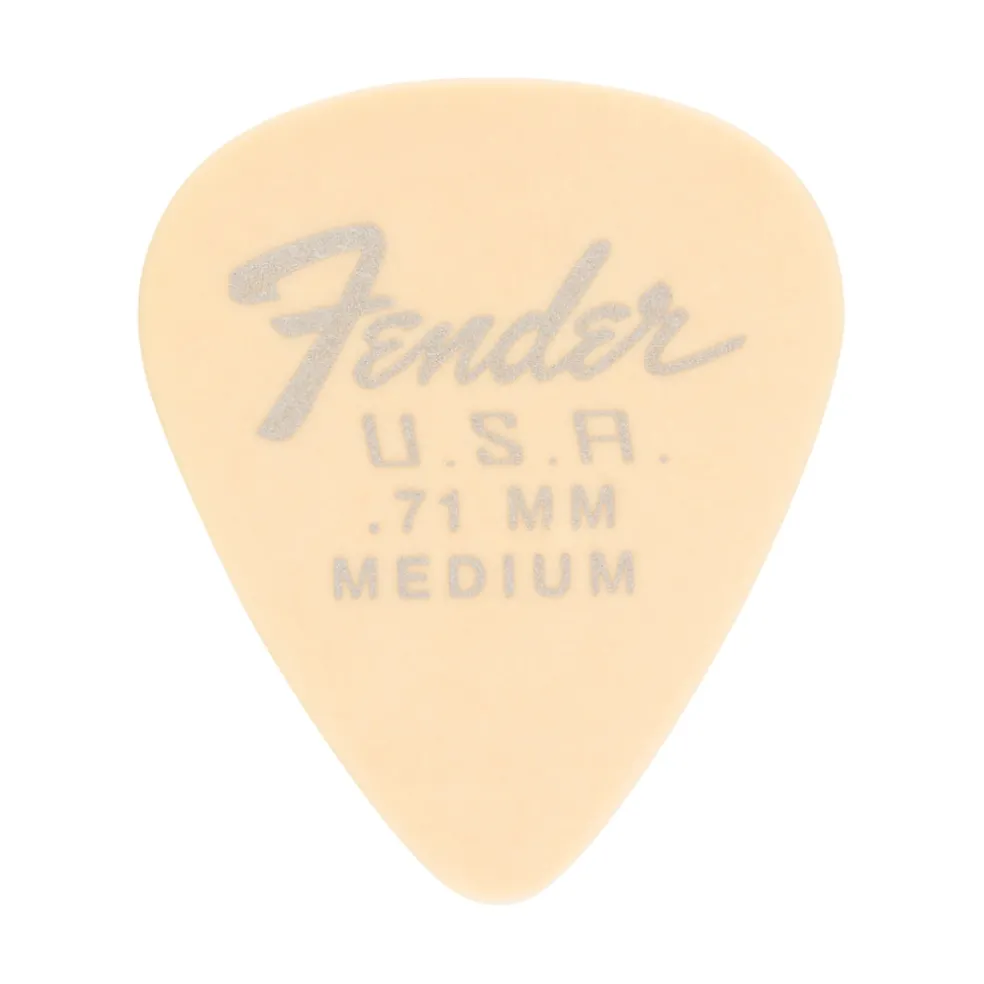 Fender Original Delrin Guitar Picks 12-pack - .71mm Olympic White
