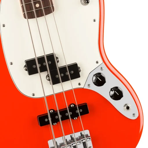 Fender Player II Mustang Bass Rosewood Fretboard Coral Red