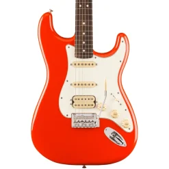Fender Player II Stratocaster HSS Rosewood Fretboard Electric Guitar - Coral Red