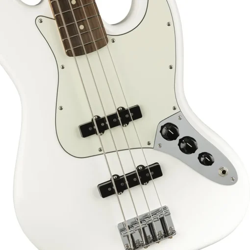 Fender Player Jazz Bass - Polar White - Pau Ferro Fretboard