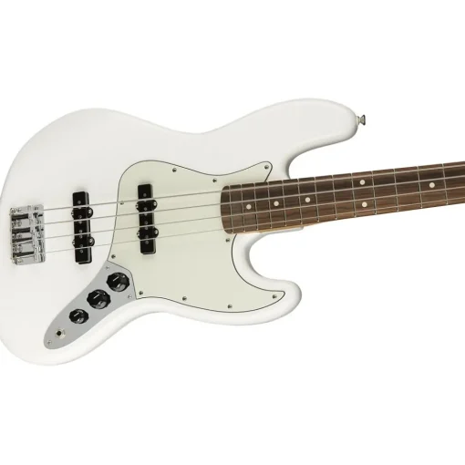 Fender Player Jazz Bass - Polar White - Pau Ferro Fretboard