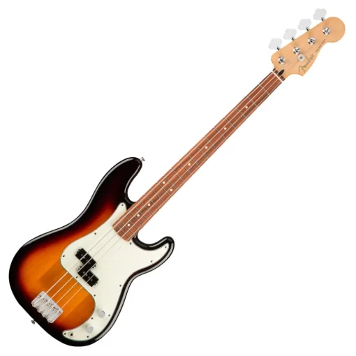 Fender Player Precision Bass - 3 Tone Sunburst - Pau Ferro
