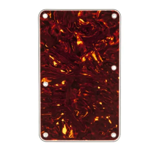 Fender 4-Ply Brown Shell Stratocaster® Backplate, No String Holes