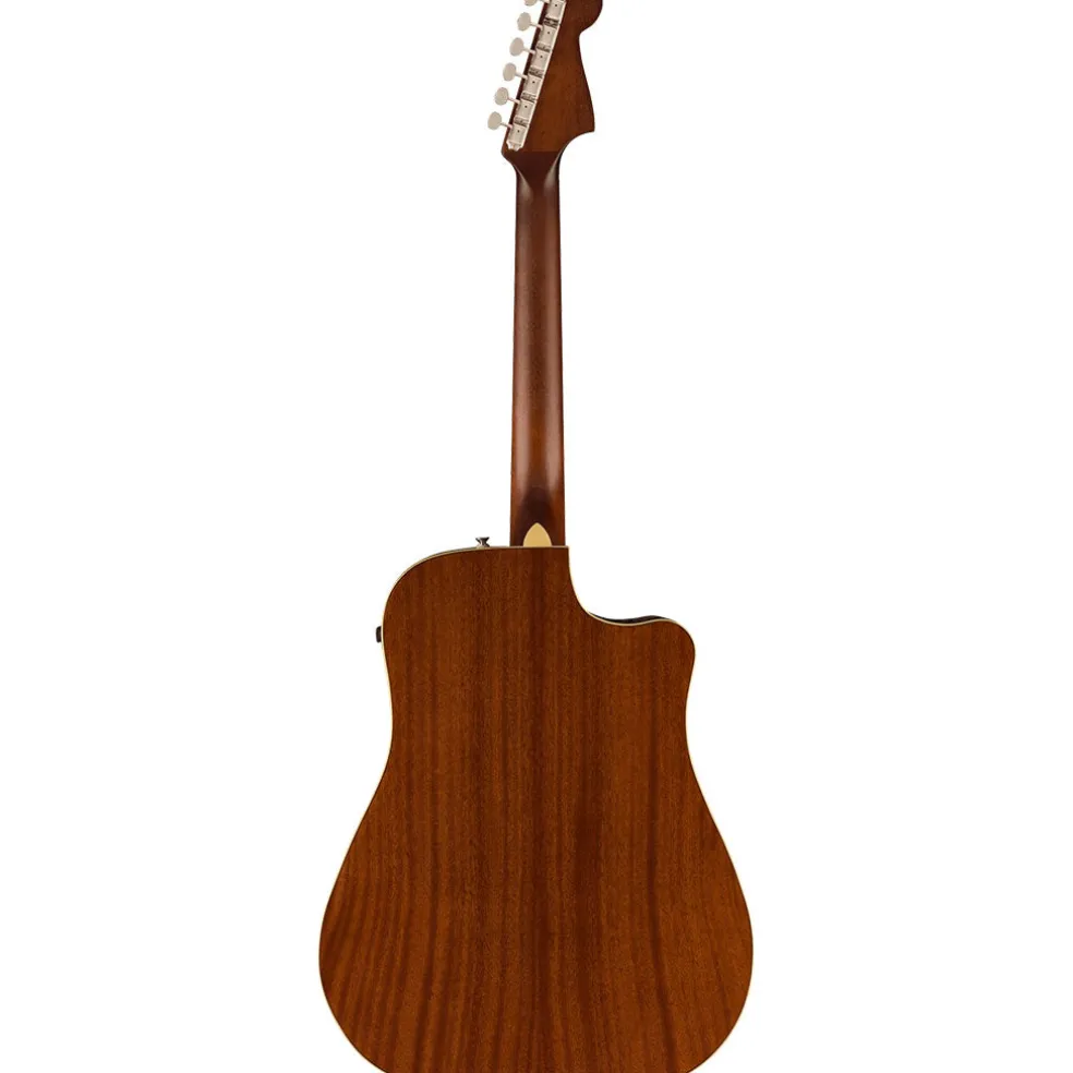 Fender Redondo Player Left Handed, Walnut Fingerboard, Gold Pickguard, , Natural