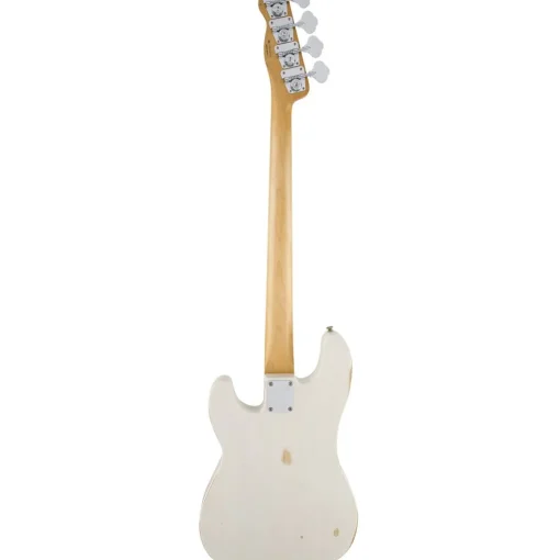 Fender Roadworn Mike Dirnt Precision Bass - White Blonde - Maple Fretboard