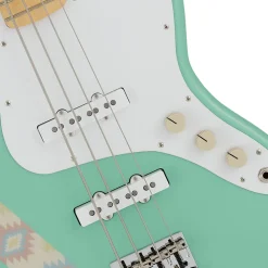 Fender Silent Siren Jazz Bass®, Maple Fingerboard, Surf Green
