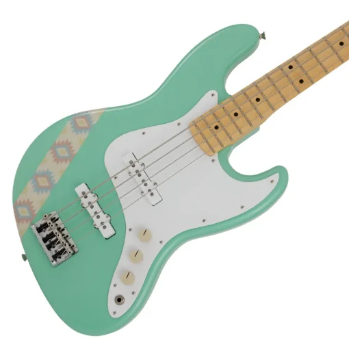 Fender Silent Siren Jazz Bass®, Maple Fingerboard, Surf Green