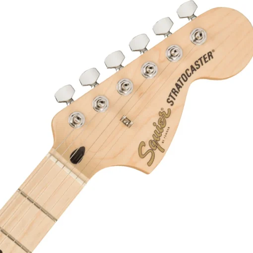 Fender Squier Affinity Stratocaster Black Pick Guard - Lake Placid Blue - Maple