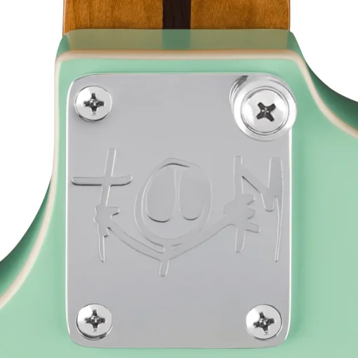 Fender Tom Delonge Starcaster in Satin Surf Green