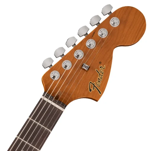 Fender Tom Delonge Starcaster in Satin Shoreline Gold