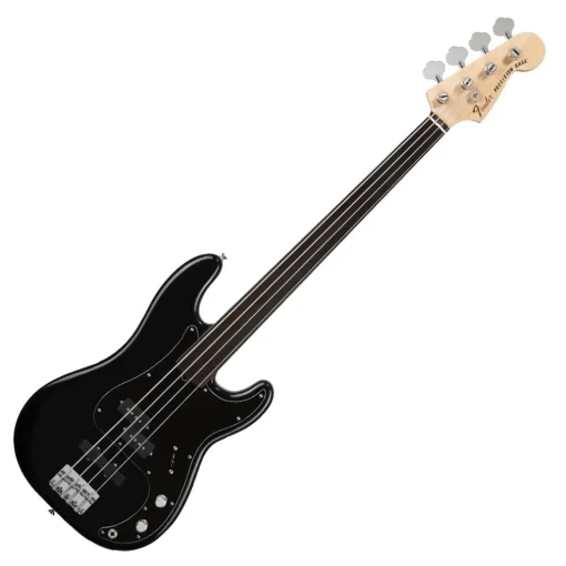 Fender Tony Franklin Fretless Precision Bass - Ebony Fingerboard - Black