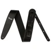Fender® Vegan Leather Strap, Black, 2.5"
