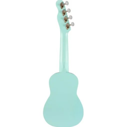 Fender Venice Soprano Uke, Walnut Fingerboard, Daphne Blue