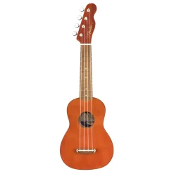 Fender Venice Soprano Uke, Walnut Fingerboard, Natural
