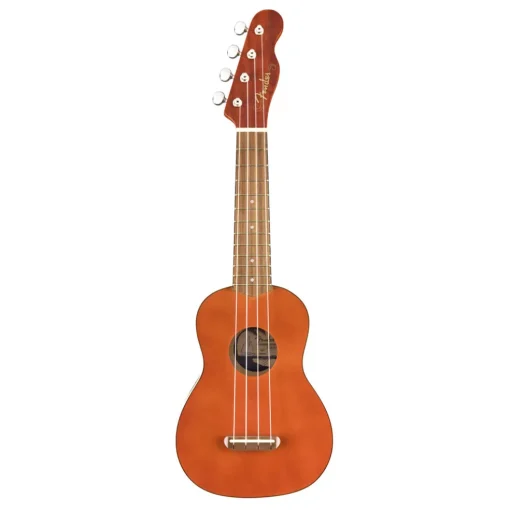 Fender Venice Soprano Uke, Walnut Fingerboard, Natural