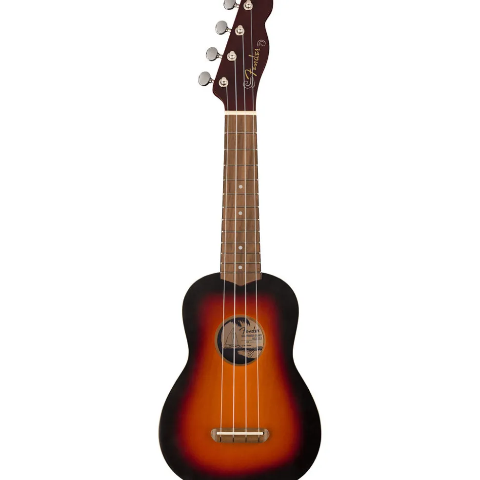 Fender Venice Soprano Ukulele in 2 Colour Sunburst