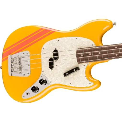 Fender Vintera II '70s Competition Mustang Bass, Rosewood Fingerboard, Competition Orange