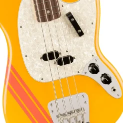 Fender Vintera II '70s Competition Mustang Bass, Rosewood Fingerboard, Competition Orange