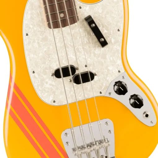 Fender Vintera II '70s Competition Mustang Bass, Rosewood Fingerboard, Competition Orange