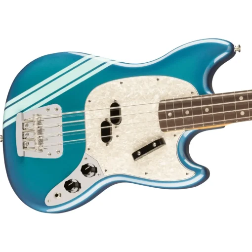 Fender Vintera II '70s Competition Mustang Bass, Rosewood Fingerboard, Competition Burgundy