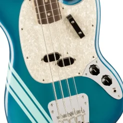 Fender Vintera II '70s Competition Mustang Bass, Rosewood Fingerboard, Competition Burgundy