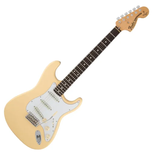 Fender Yngwie Malmsteen Stratocaster®, Scalloped Rosewood Fingerboard, Vintage White